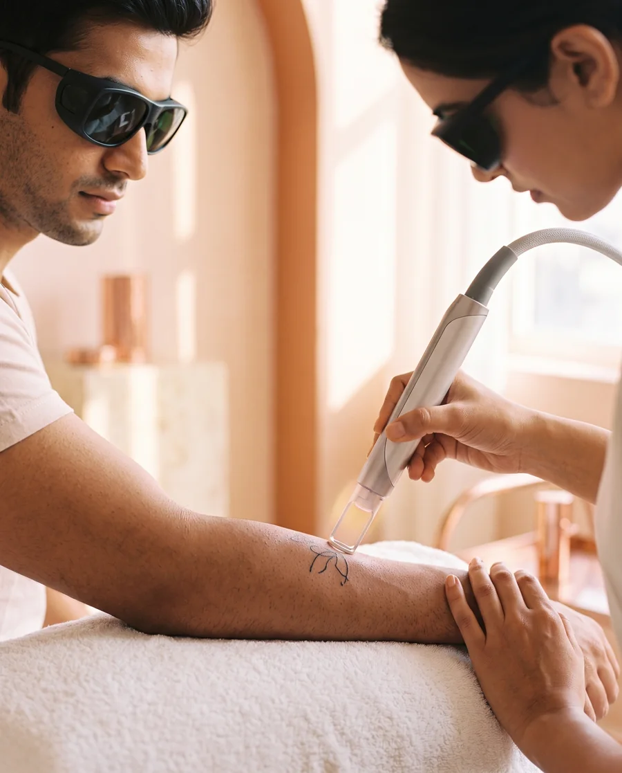 Laser Tattoo Removal at House of Aesthetics, Lucknow